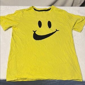 Yellow Smiley Face Kids T-Shirt